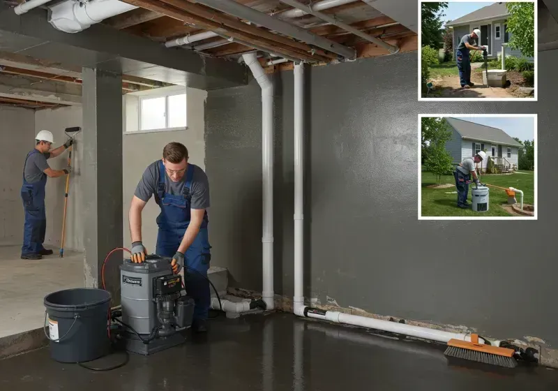 Basement Waterproofing and Flood Prevention process in Clearwater, MN